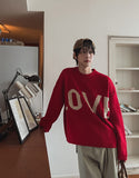 Love Lettering Round Knit
