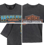 Keyens Harley Dyeing Crop T-Shirt