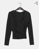 Aren Hood Wrap Long Sleeve T-Shirt