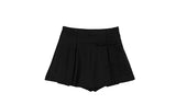 Lenon Pintuck Mini Pleated Skirt
