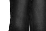 Tabi Black Denim Washing Bootcut Denim Pants