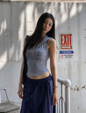 Peer Halter Sleeveless Hoodie