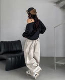 Nuts Balloon Nylon Parachute Pants