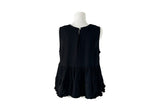 Kinu Frill Sleeveless Layered Blouse