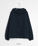 Huven Summer Check Hood Wind Jumper