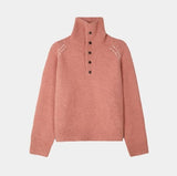 Tessie Stitch High Neck Two-Way Knit