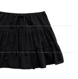 Amuse Lace Ribbon Tiered Culottes