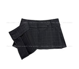 Kido Check Pleated Mini Skirt