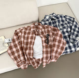 Color Matching Shirt High Quality Loose Fit Long Sleeve Shirt