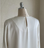 Jay Round Satin Blouse