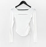 Pekin Cut-Out Strap Tee