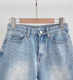 Slom Washing Denim Shorts