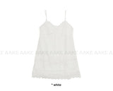 LACE LAYERED MINI DRESS