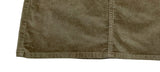 Veil khaki suede mini skirt