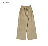 Oru Peach Cotton Banding Wide Pants