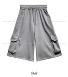Side Round Pile Bermuda Pants