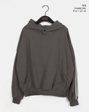 Mickle Track Color Matching Snap Rivet Overfit Hoodie