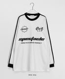 [unisex] Tikopi Lettering Over Long Sleeve Tee