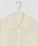 [Unisex] Ruggen Seersucker Nylon String Short Sleeve Shirt