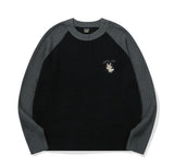 Hoppy Raglan Block Knit
