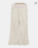 Novan Shibori Elastic Bootcut Pants