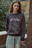 Pit-A-Cat Embroidered Sweatshirt
