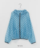 Colinnell Dot Hood Windbreaker