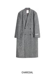 Grevy Herringbone Wool Coat