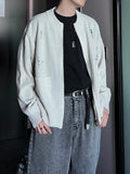 Damage Zip-up Knit