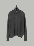 Stock knit zip-up