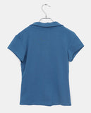 Devon Star Printed Collar Short Sleeve T-Shirt