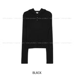 Beco Snap Slim Brushed Hoodie