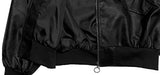 Midyu Leather Crop Blouson Jumper