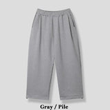 Nouz Pintuck Belted Balloon Sweatpants