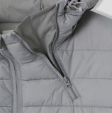 Fog Double Zipper Hooded Lightweight Padding