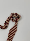 Peach Stripe Long Muffler