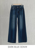 Mobel Cotton Wide Denim Pants