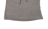 Deto Shirring Heart Neck Lace Ribbon Short Sleeve T-Shirt