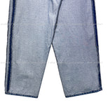 Poin Track Reverse Balloon Denim Pants