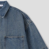 Jane Damage Half Denim Shirt