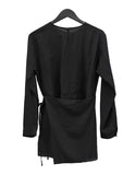 Yunseul Layered Wrap Blouse