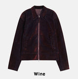 Leon Velvet Denim Jacket