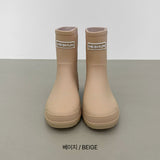 Rainy Season Heel 3cm Short Rain Boots