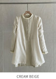 Cren Shirring Pleats Mini One Piece