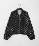 [BAONHAUS] Amines dot zip-up wind jumper