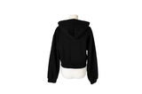 [3pc set] Raeun Sleeveless Hood Zip-up Pleats Skirt Set