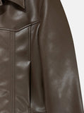 Monochrome Max Leather Jacket