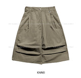 Fresh Pintuck Bermuda Pants