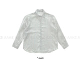 MYSTIC STRIPE SHEER SHIRT