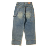 Double Knee Carpenter Washing Denim Pants